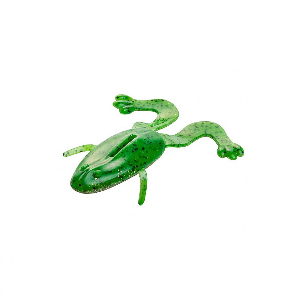 Лягушка Helios Crazy Frog 3,55"/9,0 см, цвет Green Peas 4 шт HS-23-051 , 